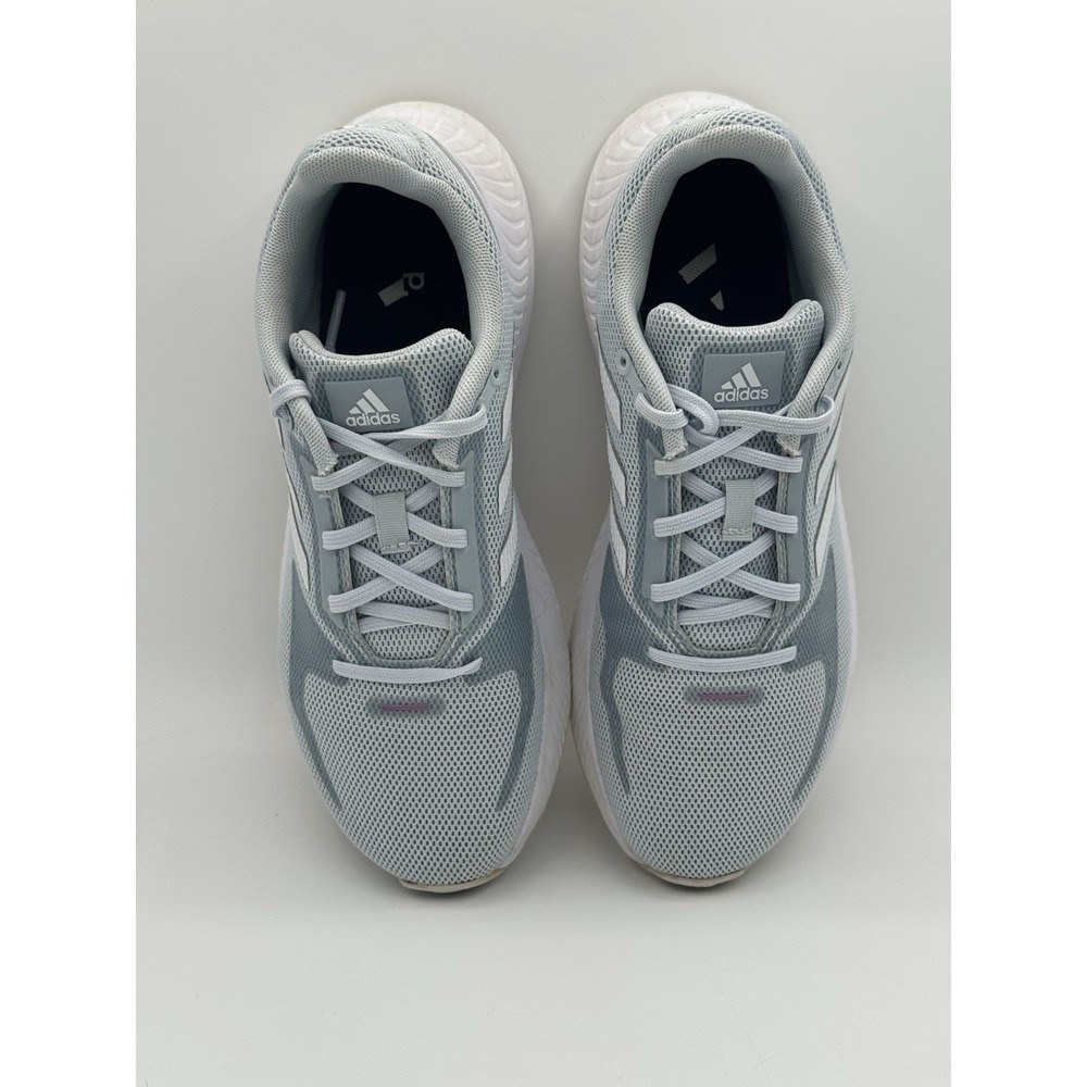 Adidas Runfalcon 2.0 Sneakers Womens 7.5 Gray Athletic Running Shoes Low FY5947 - Picture 9 of 14